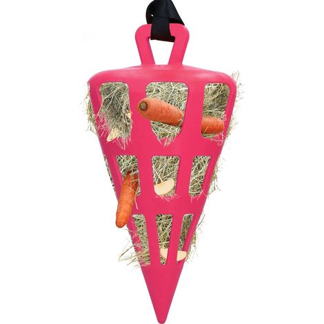 Fun & Flex Carrot ROSA Alimentazione lenta fieno Cavallo Box (1/3)