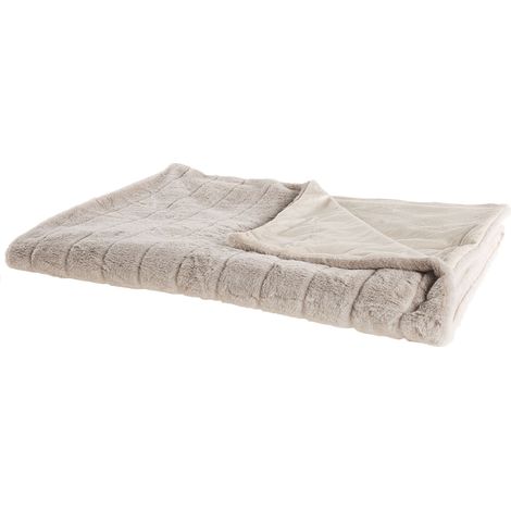 Kuscheldecke LABYAR 150 x 200 cm Beige