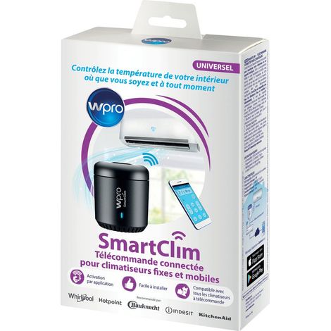 TELECOMMANDE SMARTCLIM pour CLIMATISEUR WHIRLPOOL -... (1/2)