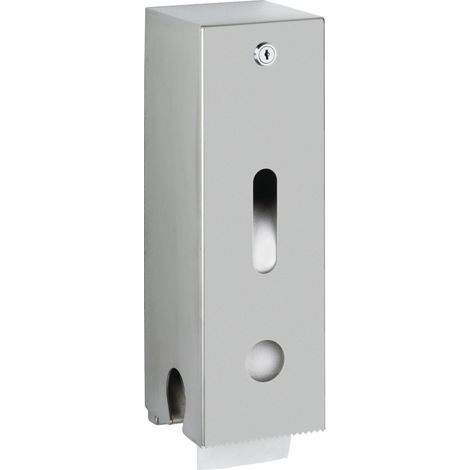 KWC Heavy-Duty WC-Rollenhalter 130x415x150mm, Chromnickelstahl