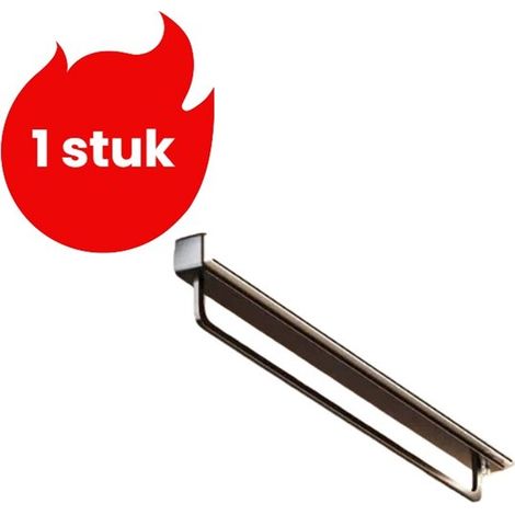 pièce - Barre de penderie sans perçage - Barre de rangement - 30 cm - Zwart (1/5)