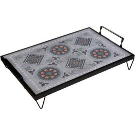 Plateau de Service "Green House" 41cm Multicolore