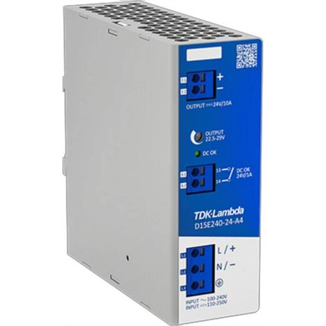 TDK-Lambda D1SE240-24-A4 Alimentation rail DIN 240 W Contenu 1 pc(s)