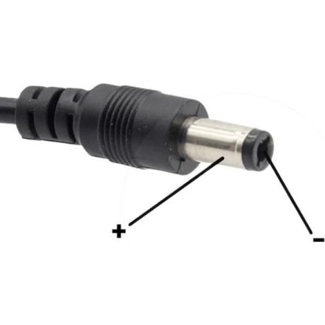 Adaptateur Chargeur Polarité inversée Negatif Au centre 15V 1A Embout 5.52.5mm (1/3)