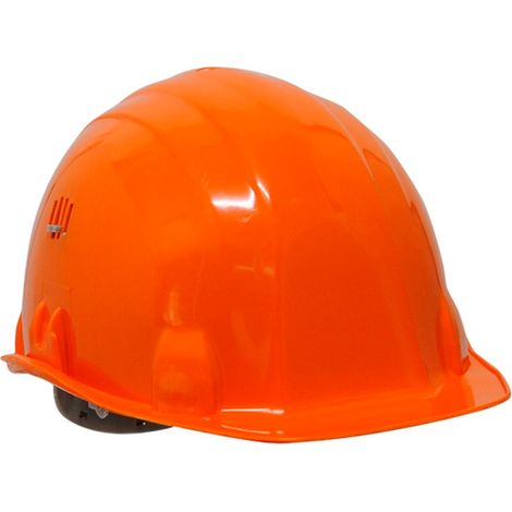 Casque de protection BRENNUS ventilé - orange - AUBOUEIX