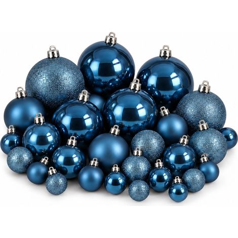 Mica Decorations Babe de Noël Bleu H8xl8xL8cm (1/5)