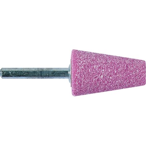 Molette tronco coniche vetrificate al corindone D.20x30 gambo 6 Rosver 25 pz