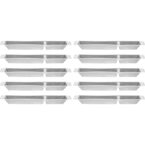 Ensemble de 10 nourrisseurs pour abeilles, 1,5 kg, avec abreuvoir en cadre, outils de nourrissage et fournitures apicoles. - AquaForge