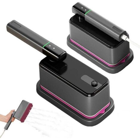 Fer à vapeur portable 1200 W, 2 en 1 : fer à vapeur pour vêtements et fer professionnel, préchauffage en seulement 5 secondes, idéal pour les voyages.