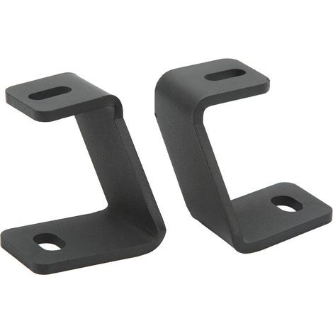 Support de Montage Léger de la Capuche Robdante avec Construction en Aluminium CNC Robuste pour les Applications de Montant A Avant - Finition Mate Noire - Compatible avec Diverses Solutions. (1/5)