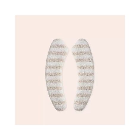 Housse de siège de toilette épaisse et lavable, douce et chauffante, en peluche, facile à installer, confortable (beige)