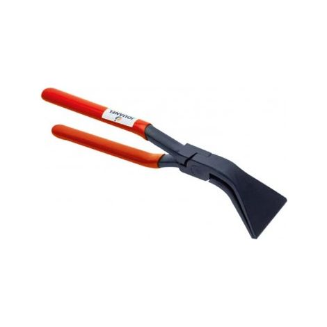 Pince A Tole Jouanel Coudee 45 Degres, Largeur 60 mm, Pince De Couvreur Pour Pliage
