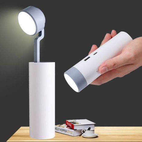 Lampe de protection des yeux pliante Petite lampe de poche Lampe de table Interdiction d'alimentation d'urgence (1/3)