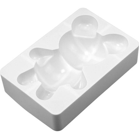 Bärenform 3D Tier Silikon-Gussform aus Epoxidharz für handgemachte Kuchen und Schokolade