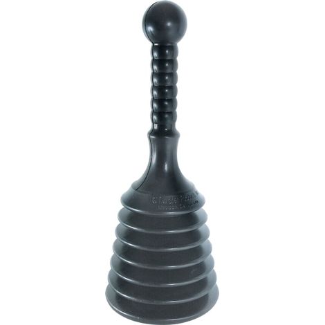 Monument 1460Y One-Piece Handy Plunger - 100mm (4-inch) Black, Durable and Easy to Use