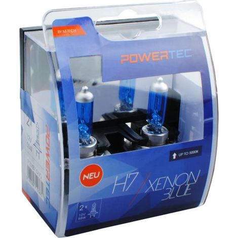 2 Ampoules H7 55w Xenon Blue