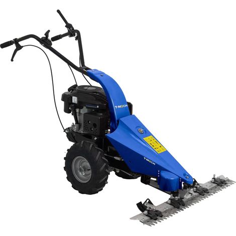 Petrol Scythe Mower 3hp 870mm Bar Width Adjustable Cutting Height (1/5)