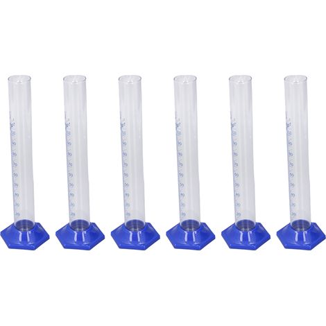 100-ml-Messglas, 10er-Packung, großzügiges Fassungsvermögen, präzise transparente Skala, Laborgerät für wissenschaftliche Experimente (1/5)