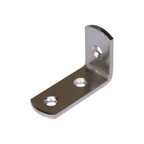Squadretta reggipiani nichelata 20 x 30 x 12 spessore 2 mm. - 4 pz.