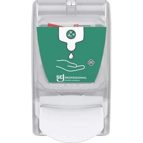 Dispensador de desinfectante PROLINE H233xB130xT115 ca.mm 1l transp. (1/2)