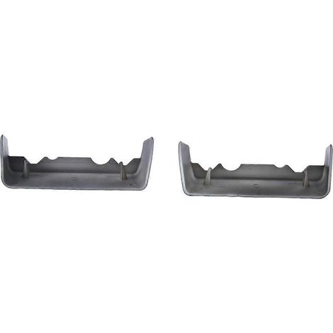 Pour Land Cruiser Prado 150 FJ150 2010-2017 : Protection de rail de porte-bagages de toit central, B (1/4)