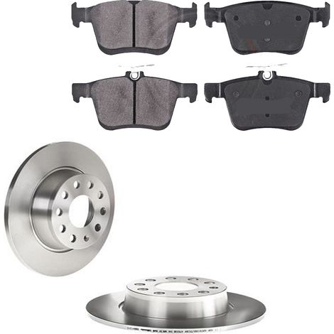 KIT FRENI POSTERIORI compatibile con VW GOLF SPORTSVAN VII (AM1,AN1) - DISCHI + PASTIGLIE OEM: P 85 125 / 18117 /SOSTITUZIONE DIRETTA/BASSA POLVERE/SILENZIOSO (1/5)