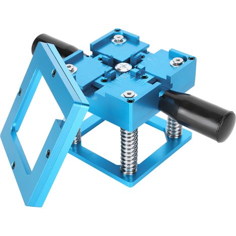 Reballing-Station für Aluminiumlegierungen, universelle Schweißwerkbank mit blauem Griff (1/5)