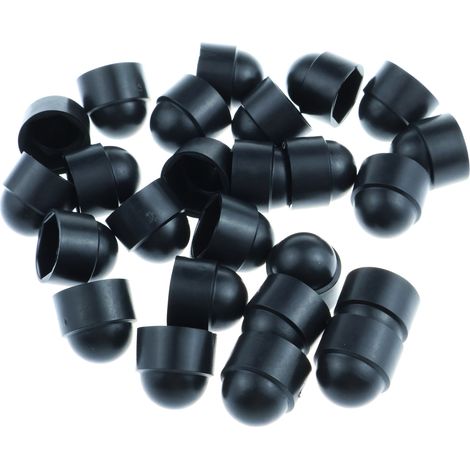 Capuchon Pour Écrou - Polyéthylène PE - M10 - Clé Plate SW17 - Hauteur 18 8 Mm - Protection Contre Poussière Et Eau - Lot De 10 (1/5)
