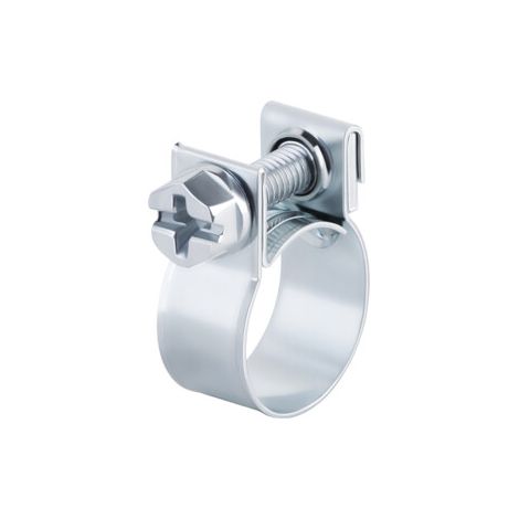 ABA Spannbackenschelle Mini 11/9 C7 W1 Stahl verzinkt 50 Stk (1/2)