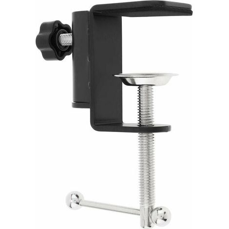 DC Clamp, Mounting Accessories, Heavy Duty Desk Clamp, Table Clamp, Monitor Stand, Workstation (2 Pack) (1/4)
