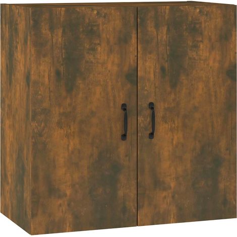 Maison Exclusive - Mobile Pensile Rovere Fumo 60x31x60 cm Legno Multistrato (1/5)