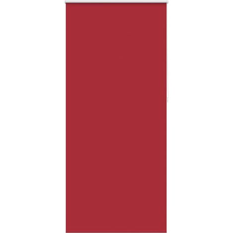 Maison Exclusive - Tenda a rullo oscurante 124,4x230 cm Tessuto Larghezza 120 cm rosso