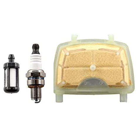 Filtro de aire con bujía y filtro de combustible para motosierras Stihl MS171, MS181, MS211, MS 171, 181 y 211 n.° 1139 007 1800 (1/5)