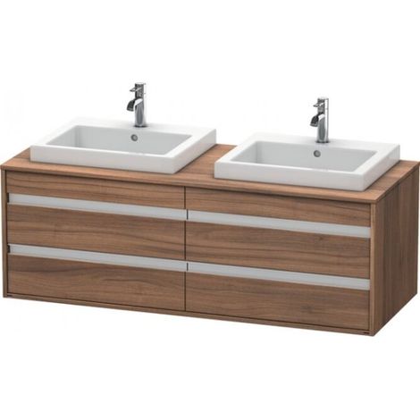 Mueble de pared Duravit Ketho 6757, 4 cajones, 1400mm, para 2