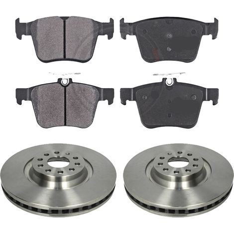 KIT FRENI POSTERIORI compatibile con CUPRA ATECA (KH7) - DISCHI + PASTIGLIE OEM: FDB4697 / 17729 /SOSTITUZIONE DIRETTA/BASSA POLVERE/SILENZIOSO