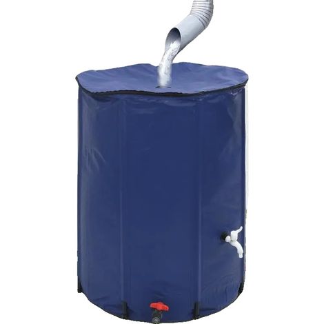 Réservoir d'eau, 750 litres, design pliable, Bleu (1/2)