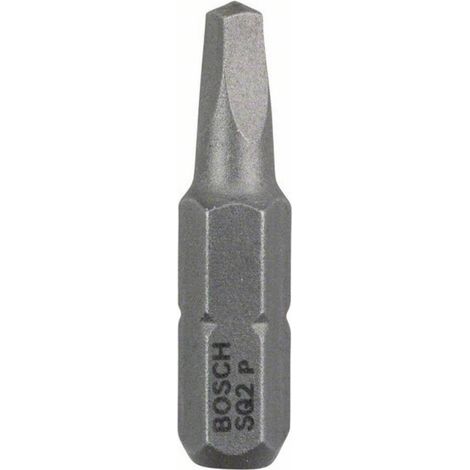 Bosch Accessories 2608521109 Inserto a Profilo a cava quadra/Robertson Impronta (cacciavite): 1/4 (6.3 mm) Forza: Quad (1/2)