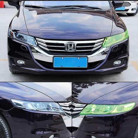 Auto-Styling Scheinwerfer Rückleuchten Tönungsfolie Wasserdichte Schutzfolie aus PVC Aufkleber C
