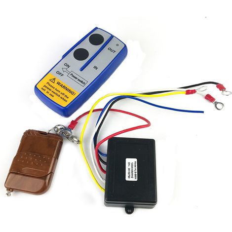 Télécommande sans fil pour treuil / palan 12V (1/5)