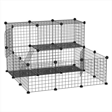 Cage pour rongeur Enclos pour petits animaux 105 x 105 x 70 cm (1/5)