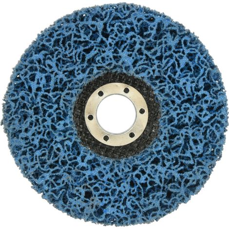 Tivoly • Disque de décapage Fibres Non Tissé Grain carbure de silicium Ø125mm Alesage 22,2mm M14 pour meuleuse (1/4)