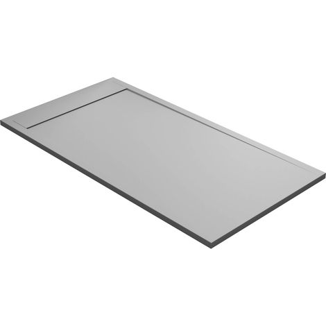 Piatto Doccia 70x120 cm in Pietra Bonussi Kamet Grigio Chiaro (1/5)