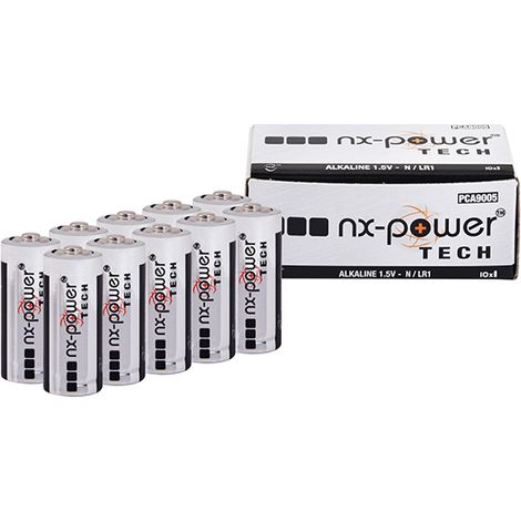 NX - Pile alcaline LR1 - N Nx-Power Tech 1.5V 907mAh (1/3)
