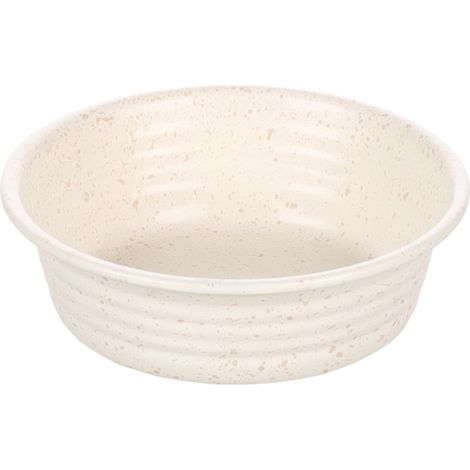 Gamelle pour nourriture ou l'eau blanche ø 11.9cm, 280 ml pour chat et petit chien - Flamingo