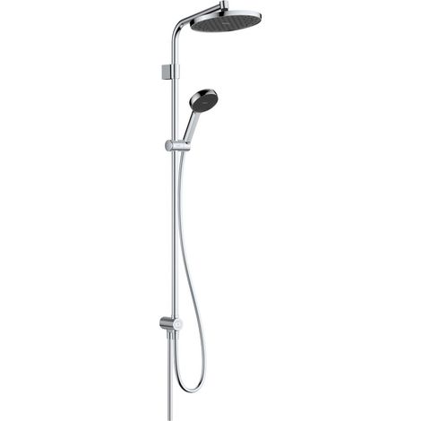 Hansgrohe Activera S - Duschset ohne Batterie, Durchmesser 24 cm, 2 Strahlarten, EcoSmart, chrom 28074000 (1/4)