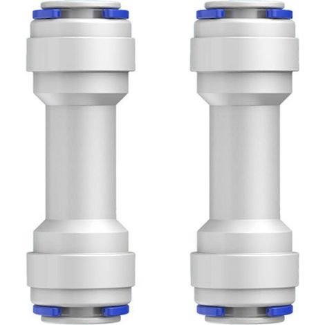 Lot de 2 clapets anti-retour à connexion rapide 3/8" (9,5 mm) - Raccords en plastique à connexion rapide - Installation facile (1/4)