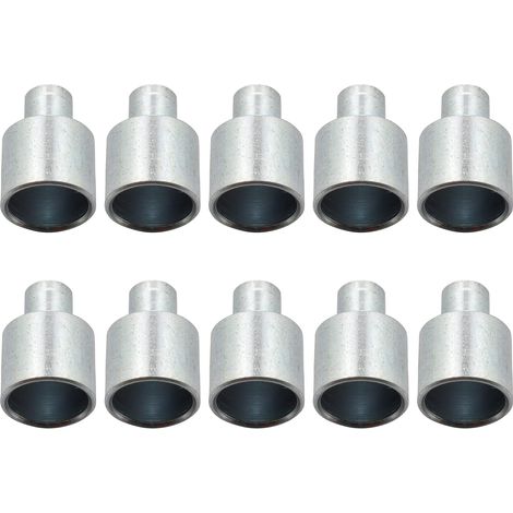 Embouts de câble de frein Easyboost 10 Ø7x10mm, adaptés aux VTT, vélos hybrides électriques et vélos BMX. (1/5)