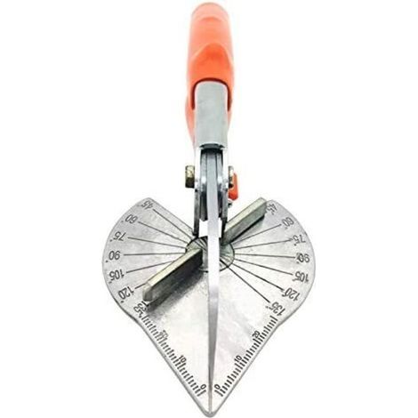 Multi Angle Mitre Cutter cisaillement Outils, angle universel fil conduit Scissor 45-135 degré de cisaillement outil de coupe à la main (1/3)