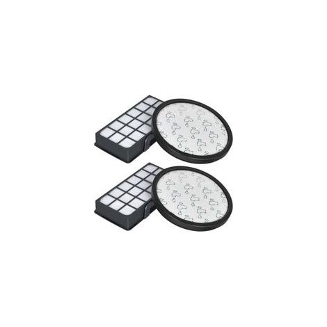 HEPA-Filter für Rowenta X-Trem Power Cyclonic RO6984EA RO6941EA RO6963EA RO6921EA RO6971EA RO6993EA (Modell RO69XX) Staubsauger, Ersatzfilterzubehör ZR006001 (2er-Pack) (1/5)