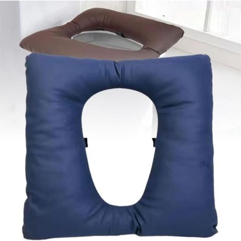 Anti-Dekubitus-Duschstuhlkissen 42 x 42 cm – Dickes und weiches Polyurethan – Wasserdicht – Optimaler Komfort für Rollstuhlfahrer (1/5)